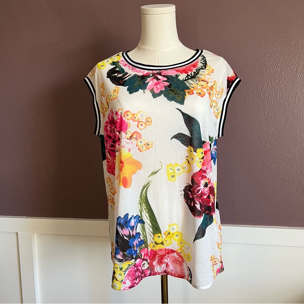 Stylus Floral Sleeveless Top